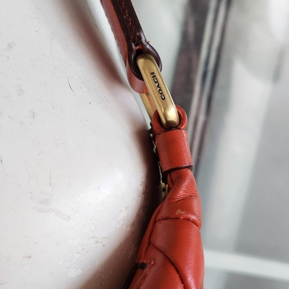 HERITAGE BELT BAG WITH SUEDE STRIPE (COACH C4033)B4/MANGO - Picture 6 of 13